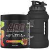 Applied Nutrition Bundle ABE Pre Workout 375g + JUG 2.5 LT Matt Black | All Black Everything Pre Workout Powder, Energy & Physical Performance with Creatine, Beta Alanine (Strawberry & Mojito) view 1
