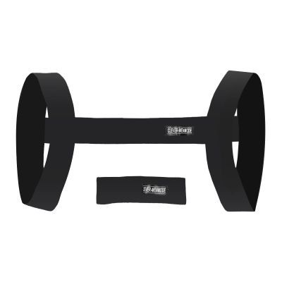 Akkad Kuti Mens Harness Belt Nylon Elastic Body Shoulder Strap Sexy Halter Club Wear Cosplay Costume, I-black, One Size