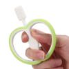 Baby Toothbrushh Toothbrush Baby, Baby Toothbrush Fruit Shaped Silicone Baby Toothbrush Infant Oral Care Cleaning Ring Toothbrush Super Soft Silicone Toothbrush Oral Care Cleaning (Green) view 1