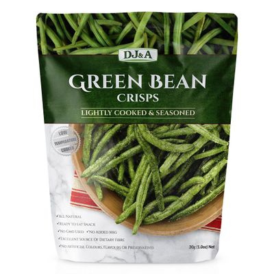 DJ&A Green Bean Crisps 10 x 30g