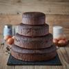 The Original Cake Company- Plain Ready to Decorate Chocolate Sponge Cake, Lovingly Handmade Cakes, Freshness Guaranteed, Great for Weddings, Birthday's & Celebrations, Vegetarian 8 Inches view 1