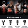 2500mAh 4 Head Professional deep Tissue Massage Gun Electric Muscle Massage Gun Therapy Fascia Massage Pistol Whole Body-Massager view 3