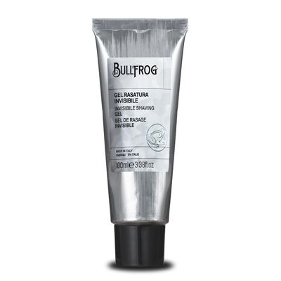Bullfrog - Invisible Shave Gel: Protective Gel for Precise Shaving, Contours and Beard Lines, Refreshing Formula, 95.4% Natural Ingredients, 100 ml