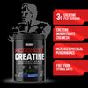 Weider Micronized Creatine Monohydrate Powder (300g) Blue Raspberry Bubble Gum Flavour. Creatine Monohydrate 200 Mesh Ultrafine with AstraGin, with Stevia, Vegan, Increases Physical Performance view 2