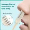 Nose Hair Trimmer - Double Sided Manual Nose Hair Trimmer, 360 Degree Rotating Nostril Cleaning Scissors, Nose Hair Trimmer, Convenient for Travel, Hotel, Family Hongjingda view 4