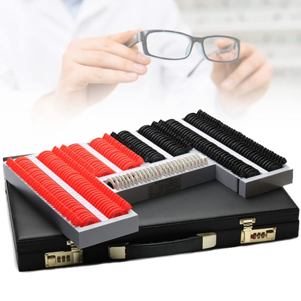 232pcs Professional Optometry Eye Equipment,Optical Trial Lens Frame,Ophthalmic Instrument Optical Trial Lens Set,Optometry Equipment Optician Tools