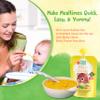 Baby Likes Halal Organic Rice and Chicken (12 x 130g) l Halal Meat & Organic Vegetable Baby Food Puree Pouches for Stage 2 Weaning l With Coconut Milk, Herbs & Spices l Dairy Free l 7 months + view 2