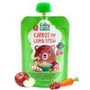 Baby Likes Halal Organic Food Pouches - Stage 2 Baby Puree Carrot and Lamb Stew 12 Pouches x 130g, Suitable for 7+ months view 4