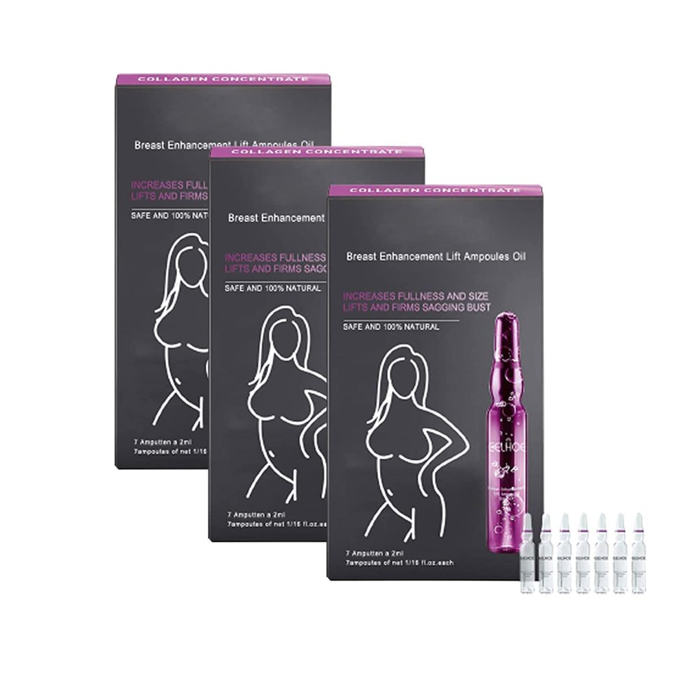 DUBUSH Tlopa Breast Lifting Ampoule Oil Breast Lifting Ampoule Enhances Skin Elasticity and Firmness