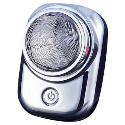 Mini Shaver, Portable Electric Shaver for Men, Pocket Razor with LED Indicator, USB Rechargeable Waterproof Shaver Easy One-Button Wet and Dry Use Suitable for Home,Car,Travel