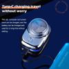 Mini Shaver, Portable Electric Shaver for Men, Pocket Razor with LED Indicator, USB Rechargeable Waterproof Shaver Easy One-Button Wet and Dry Use Suitable for Home,Car,Travel view 4