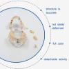 Dental Teeth Model, Transparent Disease Teeth Model with Removable Teeth, High Degree Of Simulation, for Practicing Restorative Kids Dental Teaching, Clean Display view 3