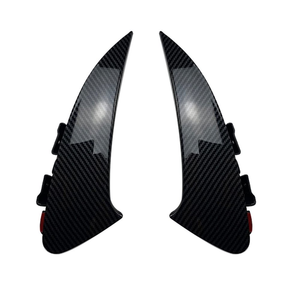 HEDMAX Front Bumper Spoiler Diffuser For Mercedes For Benz CLA C Class C118 CLA180 CLA35 CLA45 CLA200 CLA250 2020+ Rear Bumper Side Canards Splitter (Color : 1)