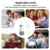 Wireless Oral Irrigator, Portable Oral Irrigator, Water Flosser, 3 Modes Water Flosser, 4 Nozzle Tips to Select, Suitable for Family and Travel Teeth Cleaning. (Black) view 3