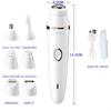 7 in 1 Facial Epilator for Women,Cordless Facial Hair Removal Electric Razor with Light for Arm Underarm Chin Bikini,Instant & Painless Beauty Tools Kit,Wet & Dry Waterproof Rechargeable Lady Shaver view 3