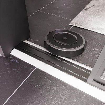 Vacuum Robot, Curb Ramp, Wheelchair Ramp, Threshold Ramp, Curb Ramp, Height: 1.2/1.8 Cm, Ramp Pad For Bathroom, Balcony, Freestanding, Easy To Clean, Arbitrary Cutting Ramps. ( Color : 80 , Size : 2*1