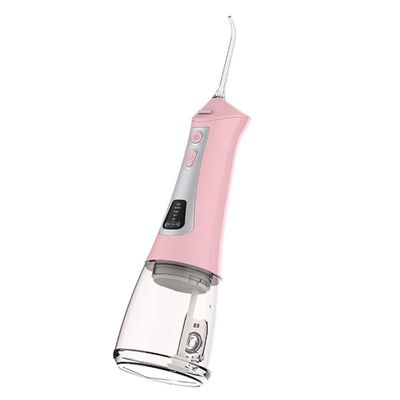 ZTBGY 300ML Cordless Dental Floss Teeth Cleaner, Portable and USB Rechargeable Oral Rinse, Suitable for Travel, IPX7 Waterproof, 4 Modes of Dental Floss, Suitable for Home Use (Pink)