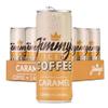 Jimmy's Iced Coffee Caramel SlimCan Multipack (12 x 250 ml) Refreshing, Ready to Drink Rainforest Alliance Arabica Chilled Coffee Energy Drink view 1