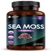 Sea Moss Tablets Extract High Strength 4000mg - Sea Moss Supplement 365 Tablets (not sea Moss Capsule) High Potency - UK Made - Vegan - Non GMO view 1