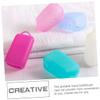 WOONEKY 15pcs Toothbrush Protective Cover in Silicone Material for Travel Use Toothbrush Travel Cover Clean and Dry during Commute for Daily Use view 4