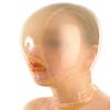 SALANSEX Full Face Mask with Breathing Bag and Mouth Hole, Sex BDSM Latex Hood Mask with Zipper for Party, Cosplay, Holiday view 2