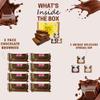 Chocolate Brownie Gift Box by Post | 8 Hand Baked Brownies with Unique Preserves Spreads Including Salted Caramel, Chocolate & Banoffee view 2