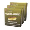 3 x Ultra Gold high Strength Capsules with Delay, 100% Herbal Support Supplement for Men! Male Stamina, Endurance Support Formula view 1
