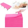 100Pcs Disposable Bed Sheets,31''x71'' Waterproof Massage Table Sheet Protector Non Woven Fabric Bed Cover for Massage Therapy Tattoo Beauty Salon Hotels Esthetician (Pink) view 1