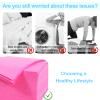 100Pcs Disposable Bed Sheets,31''x71'' Waterproof Massage Table Sheet Protector Non Woven Fabric Bed Cover for Massage Therapy Tattoo Beauty Salon Hotels Esthetician (Pink) view 3