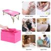 100Pcs Disposable Bed Sheets,31''x71'' Waterproof Massage Table Sheet Protector Non Woven Fabric Bed Cover for Massage Therapy Tattoo Beauty Salon Hotels Esthetician (Pink) view 4