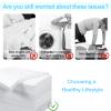 100Pcs Disposable Bed Sheets,31''x71'' Waterproof Massage Table Sheet Protector Non Woven Fabric Bed Cover for Massage Therapy Tattoo Beauty Salon Hotels Esthetician (White) view 4
