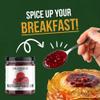 Raspberry Carolina Reaper Chilli Jam 190g - Chilli Mash Co - Sweet and Spicy Raspberry Jam Made with British Raspberries and Hot Carolina Reaper Chillies view 4