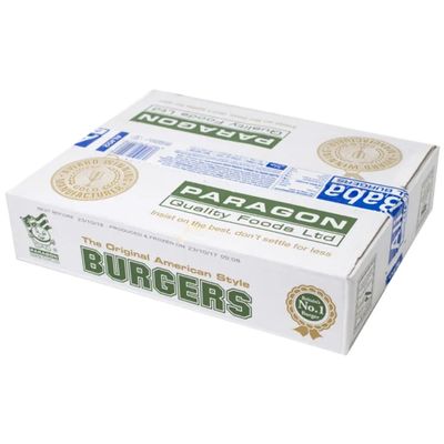Ali Baba Halal Beef Burgers (2oz) 48 x 56g-Food 48pc x 56g