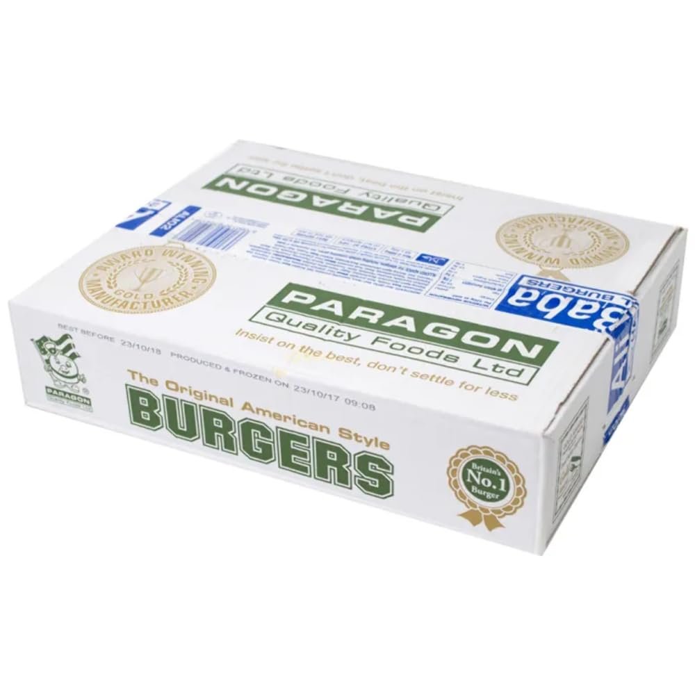 Ali Baba Halal Beef Burgers (2oz) 48 x 56g-Food 48pc x 56g