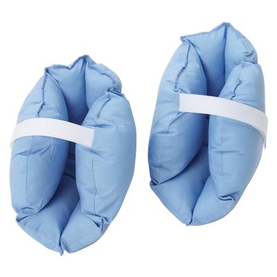 1pair Elderly Heel Pillow for Injuries Pain Relief Foot Support Cushion Bed