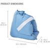 1pair Elderly Heel Pillow for Injuries Pain Relief Foot Support Cushion Bed view 3