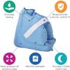 1pair Elderly Heel Pillow for Injuries Pain Relief Foot Support Cushion Bed view 4