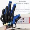 Disability Aids Rehabilitation Equipment Finger Straightening Brace Guard with LCD Touch Screen/Timing/Training Intensity,Left-XL view 2