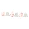 FRCOLOR 6pcs Felt Bath Caps for Women Sauna Bath Hats Absorbent Shower Hats for Sauna Reusable Felt for Bathroom Shower Use view 1