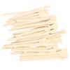 50pcs Nasal Hair Wax Rods Esthetician Supplies Eyebrow Wood Spatulas Wax Spatulas Wax Applying Sticks Facial Hair Removal Sticks Waxing Spatulas Wooden Depilatory Wax Disposable view 1
