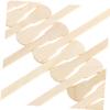 50pcs Nasal Hair Wax Rods Esthetician Supplies Eyebrow Wood Spatulas Wax Spatulas Wax Applying Sticks Facial Hair Removal Sticks Waxing Spatulas Wooden Depilatory Wax Disposable view 3