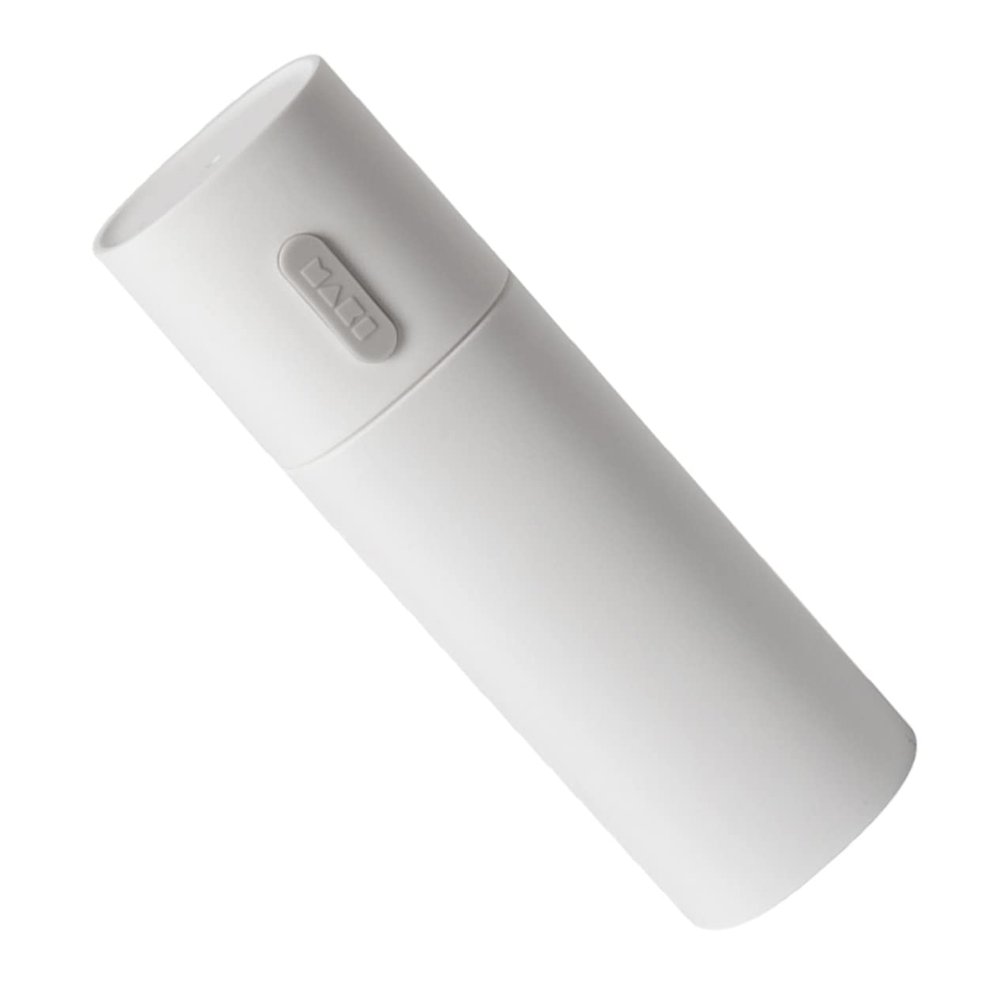 Anneome Travel Toothbrush Storage Box Portable Toothbrush Container Odorless PP Material Simple Design Practical White Holder for Camping and Travel Use