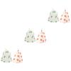 FOMIYES 6pcs Felt Sauna Hats for Women Breathable Sauna Cap Reusable Bath Caps for Use Thick Felt Material view 1