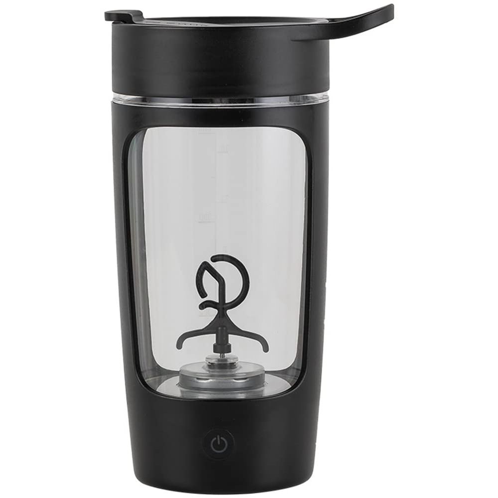 Marne Protein Powder Mixer Shaker Cup Electric Portable Bottle for Coffee Free with USB Rechargeable 1200Mah,Black