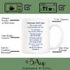 5Aup Funny Corporate Email Lingo Coffee Mug 11 Oz, Best Office Gag Gifts for Employee Colleague Coworker view 3