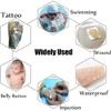 100pcs Waterproof Transparent Bandage, BetterJonny 10 * 10cm Stretch Adhesive Bandage Tape Clear Protective Bandages Dressing Tape for Swimming and Shower view 2