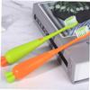 PLAFOPE 6pcs Soft Bristle Boys and Girls Toothbrushes Ergonomic Design Cartoon Carrot Radish for Gentle Oral Care for Boy Daily Use Travel-Friendly Manual Toothbrushes view 4