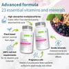 Igennus Advanced Prenatal Methylated Multivitamin, Folate for MTHFR, High Absorption, Clean Label, with Calcium, Choline, Magnesium & Gentle Iron, Complete Vegan Pregnancy Vitamins, 60 Tablets view 4