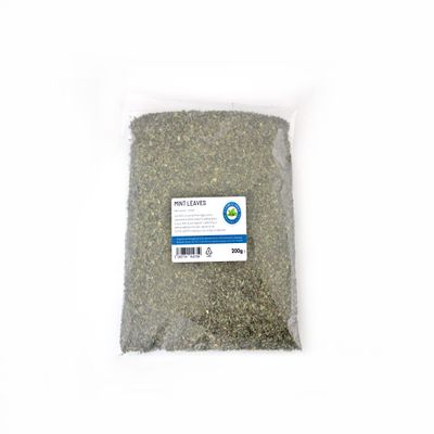 Entirely Ingredients - Chopped Dried Mint 200g - Selected for the Premium Quality, 100% Natural