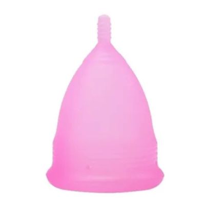Menstrual Cups, Soft Silicone Period Cup Elastic Reusable Sport Cup for Body Care(S 6. 2x4. 3cm / 2. 44x1. 69in)